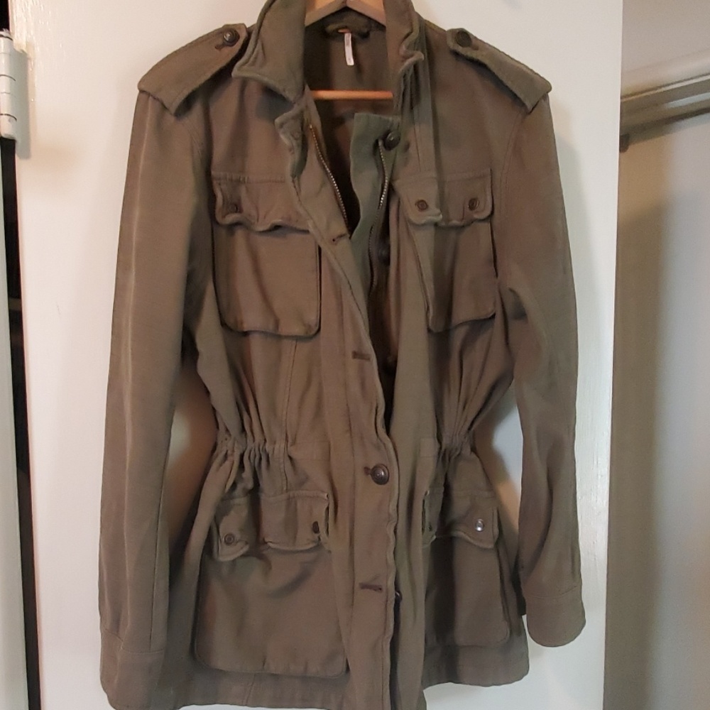 Free People Cargo Jacket